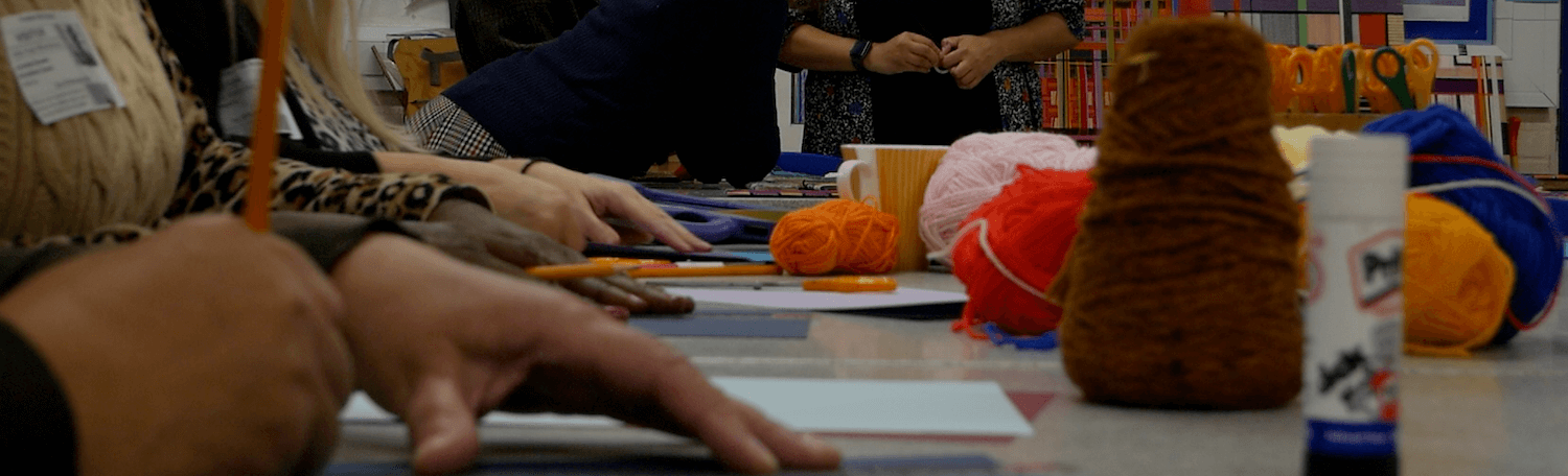 Lewisham Art Hub Weaving Workshop NOV22 [Header Image]